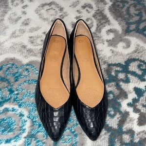 Black Corso Como Flats